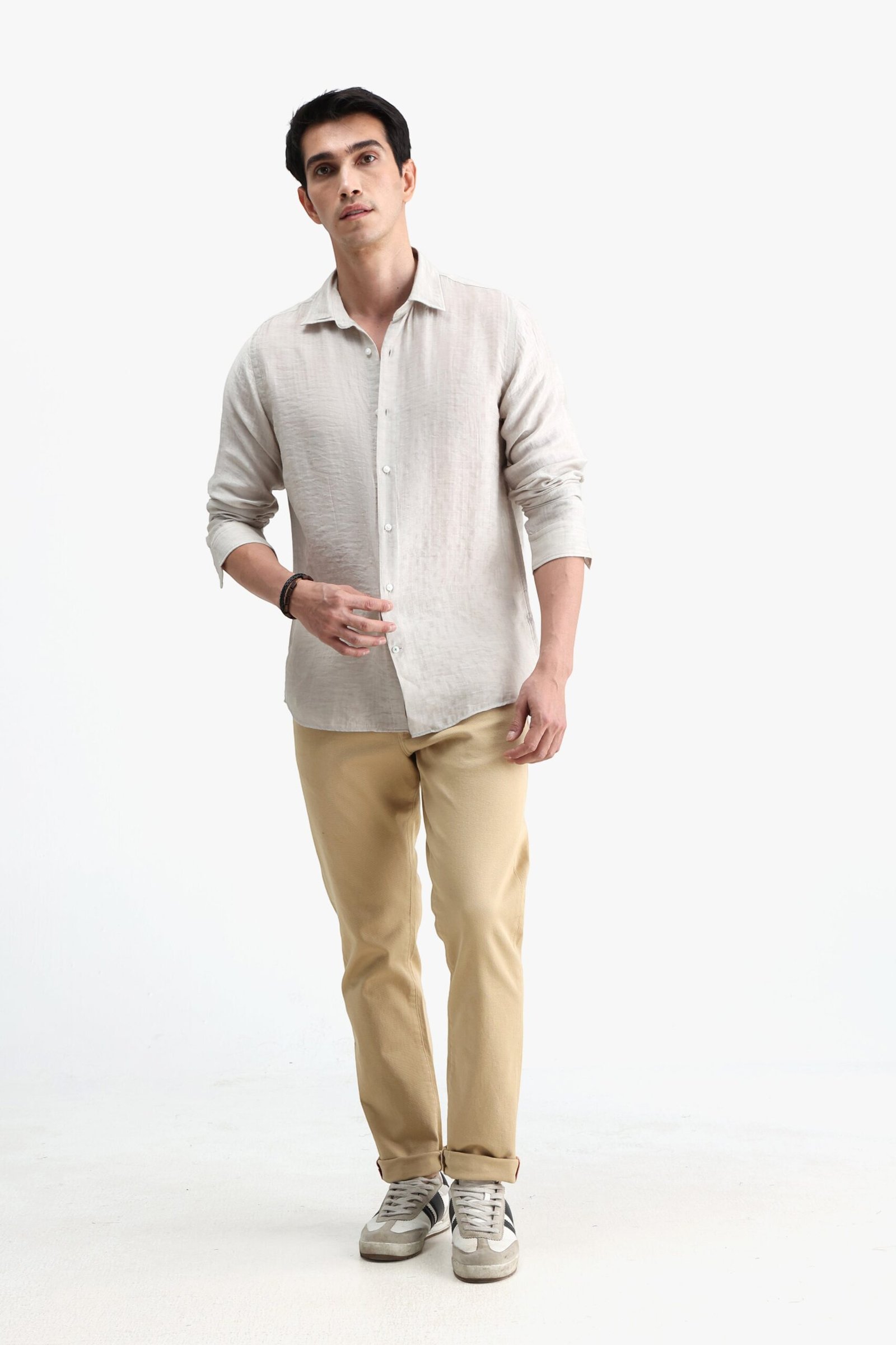 Viscose Blend Solid Shirt - Image 7