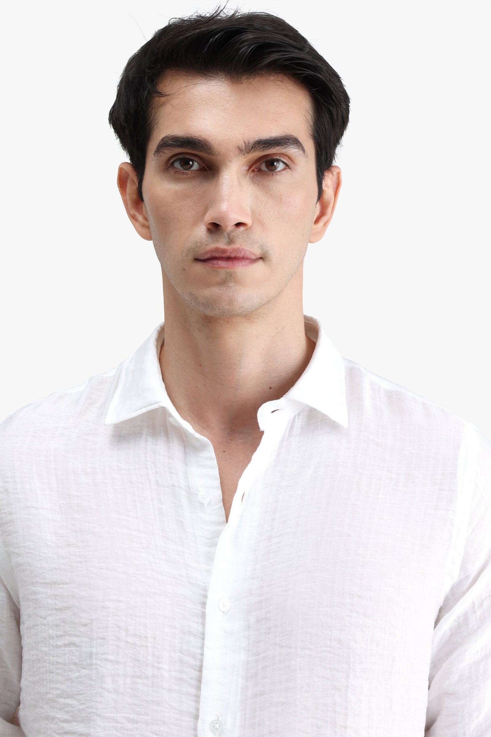 Viscose Blend Solid Shirt - Image 7