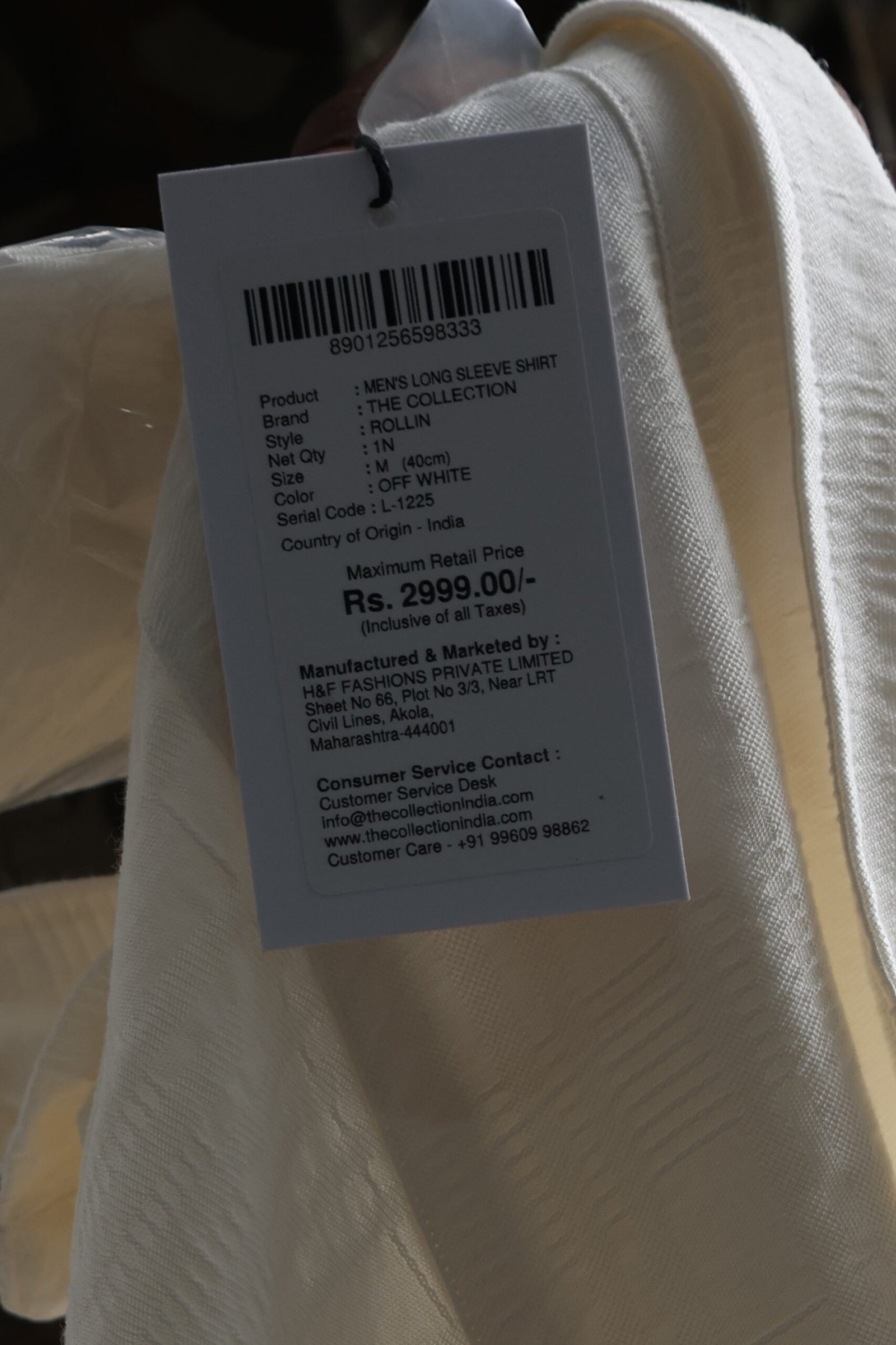 Viscose Blend Solid Shirt - Image 2