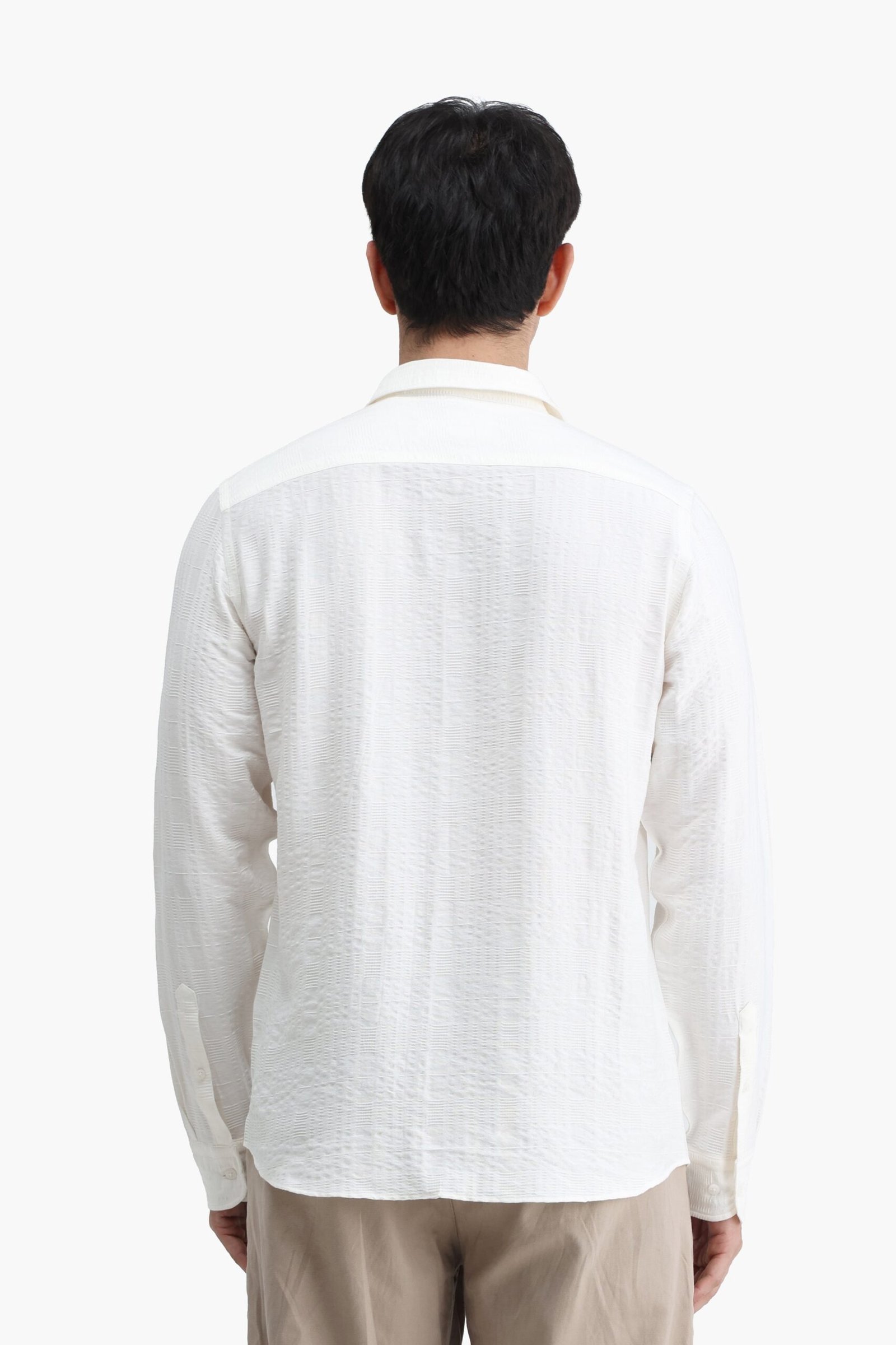 Viscose Blend Solid Shirt - Image 3